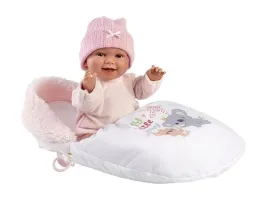 llorens-lalka-smiejaca-sie-chloe-w-spiworku-38-cm-z-smoczkiem