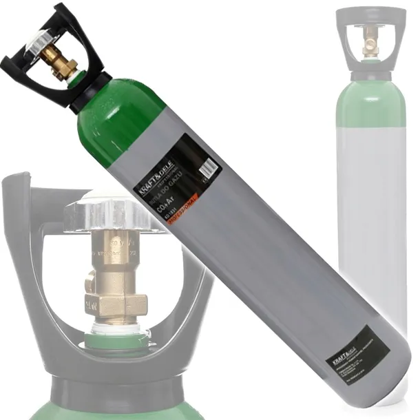 PUSTA BUTLA DO GAZU CO2 AR 8L 250BAR KD1831