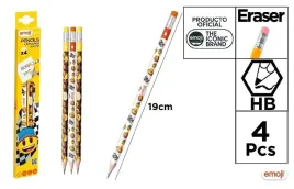 mp-main-paper-olowki-hb-z-motywem-emoji-zestaw-4-sztuki