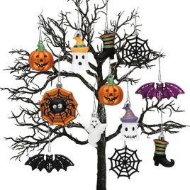 dekoracje-wiszace-na-halloween-zestaw-bombki-plastikowe-dynie-duchy-pajaki