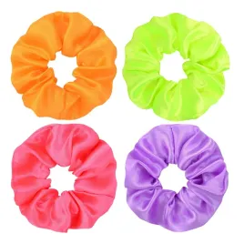 zestaw-gumek-do-wlosow-scrunchie-4-szt-pomarancz-roz-zolty-fiolet
