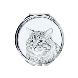 kurilian-bobtail-longhaired-pocket-mirror-with-a-cat-personalized-mirror