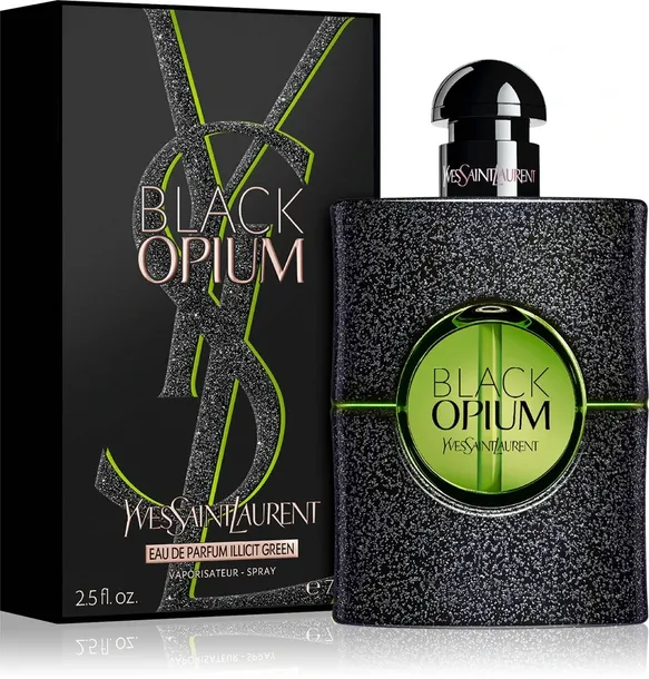 YSL Yves Saint Laurent Black Opium Illicit Green 90 ml EDP - Perfumy dla kobiet