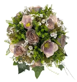 elegancka-kompozycja-nagrobna-w-okraglej-oslonce-41-cm-reczna-produkcja