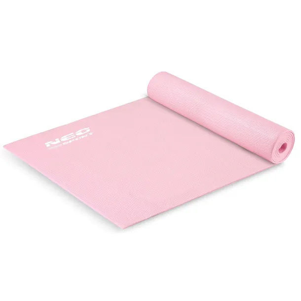 Mata do ćwiczeń Jogi Yoga Fitness antypoślizgowa Neo-Sport-192101 różowa