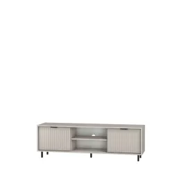 szafka-rtv-do-salonu-avo-kaszmir-160-cm-frezowane-fronty-czarne-nogi