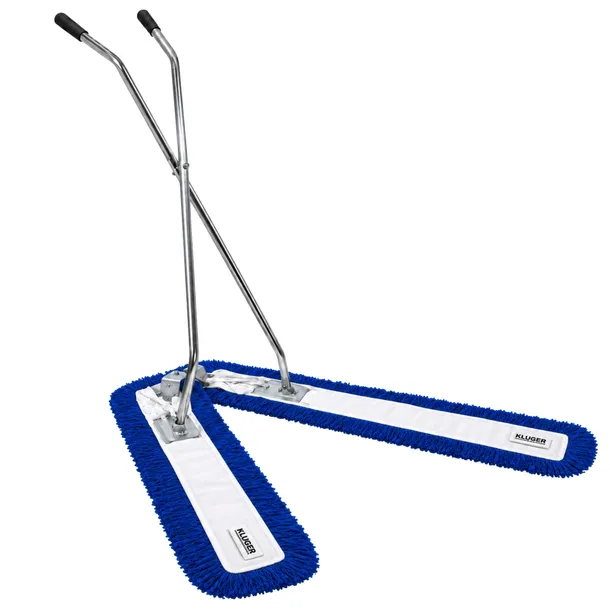 Komplet Mop nożycowy KLUGER 2x100 cm wkład akrylowy do zamiatania podłóg