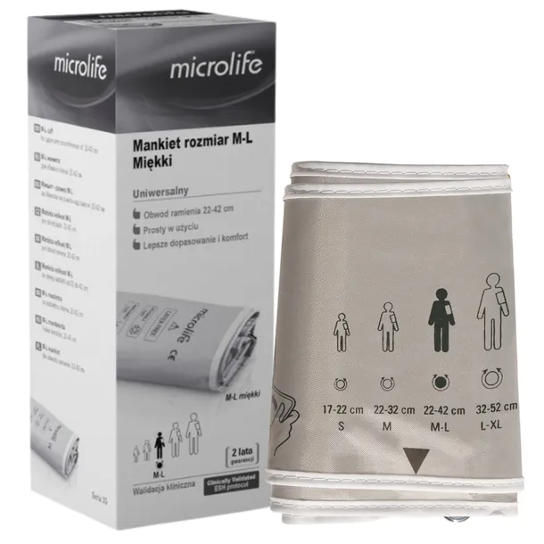 MICROLIFE MANKIET DO CIŚNIENIOMIERZA M-L