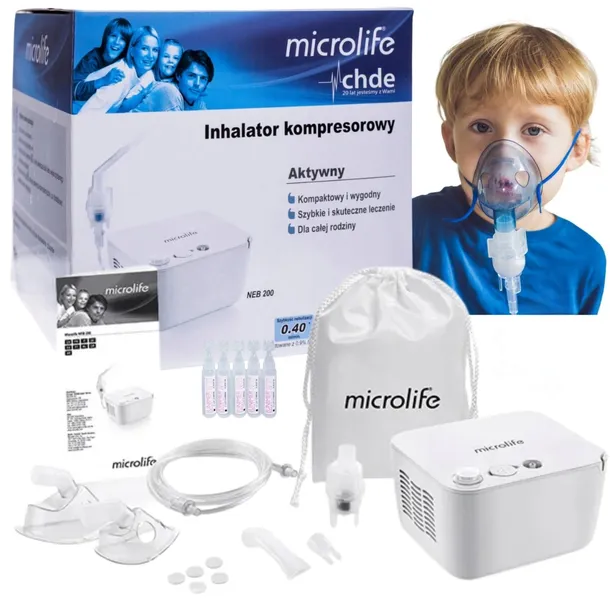 INHALATOR NEBULIZATOR MICROLIFE NEB200