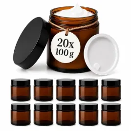 sloiczek-kosmetyczny-100g-brazowy-na-krem-masc-zel-kosmetyki-szklany-20-szt