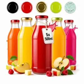 5x-kubus-500ml-butelki-szklane-na-sok-soczek-mleko-syrop-butelka-na-soki