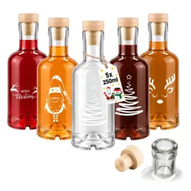 5x-butelki-szklane-tadek-250ml-z-nadrukiem-swiatecznym-na-nalewki-prezent
