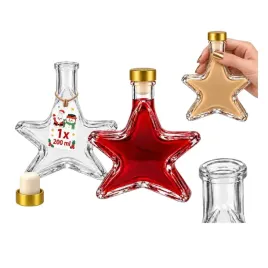 butelka-swiateczna-gwiazdka-200ml-na-nalewki-wino-likier-przent-na-swieta
