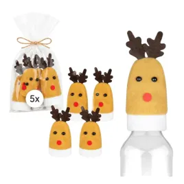 5x-czapka-renifer-na-butelke-nalewki-sztucce-swiateczna-dekoracja-stolu