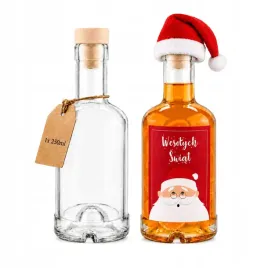 butelka-na-prezent-tadek-250ml-etykieta-czapka-mikolaja-na-likier