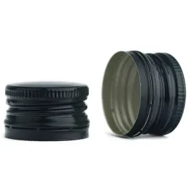 100x-zakretki-do-butelek-fi28mm-czarny-zakretka-do-butelek-28x18-aluminiowa