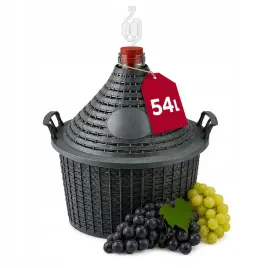 balon-do-wina-54l-w-koszu-gasior-grube-szklo-dama-do-wina-korek-rurka