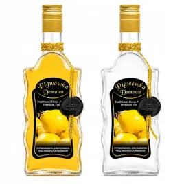 butelka-zdobiona-fala-500ml-pigwowka-domowa