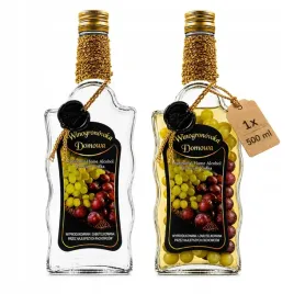 butelka-zdobiona-fala-500ml-winogronowka-domowa