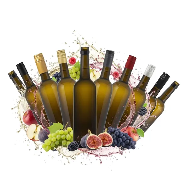 10X Butelki OLIWKA DO WINA 750ml z Zakrętką Butelka Szklana na Alkohol Wino