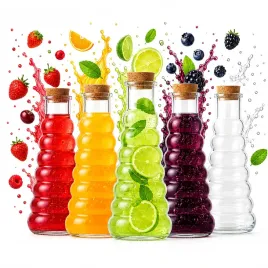 5x-karafka-verona-380ml-butelki-na-wode-sok-alkohol-nalewki-do-oliwy-wina