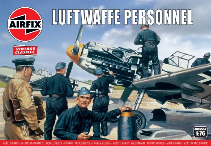 Airfix 00755V Luftwaffe Personnel 1:76