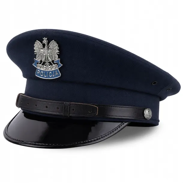 Czapka Garnizonowa Gabardynowa Podoficer Aspirant Policji KGP r. 56