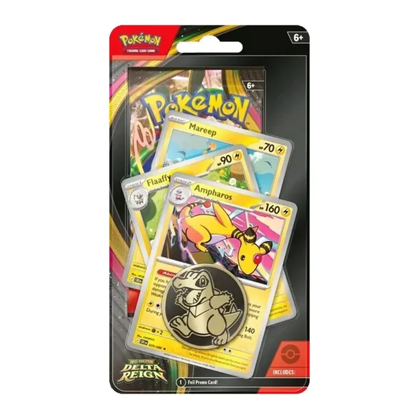 Zestaw kart Pokemon TCG: Delta Reign - Ampharos Premium Blister PREORDER