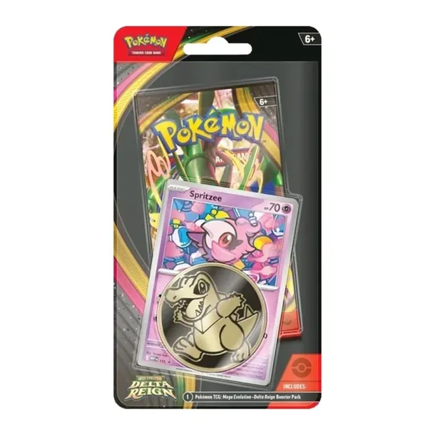 Zestaw kart Pokemon TCG: Delta Reign - Spritzee Checklane Blister PREORDER