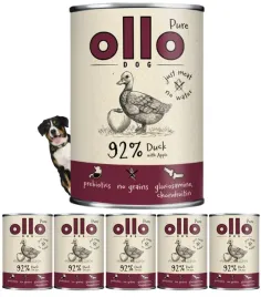 ollo-pure-kaczka-i-z-jablkiem-6-x-850g-mokra-karma-dla-psa-monobialkowa