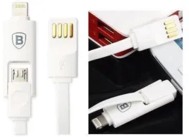 dual-port-kabel-iphone-micro-baseus-bialy