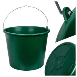 wiadro-budowlane-16l-gospodarcze-plastikowe-zielone-z-metalowym-uchwytem