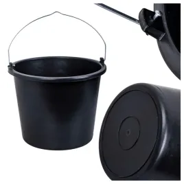wiadro-budowlane-5l-gospodarcze-plastikowe-czarne-z-metalowym-uchwytem