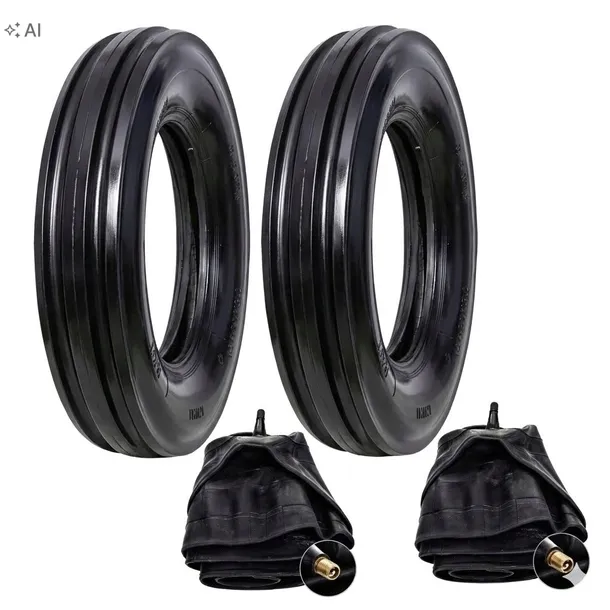 Opony przednie C-330 C-360 Ursus MF liniowe 6.00-16 + dętki komplet x2