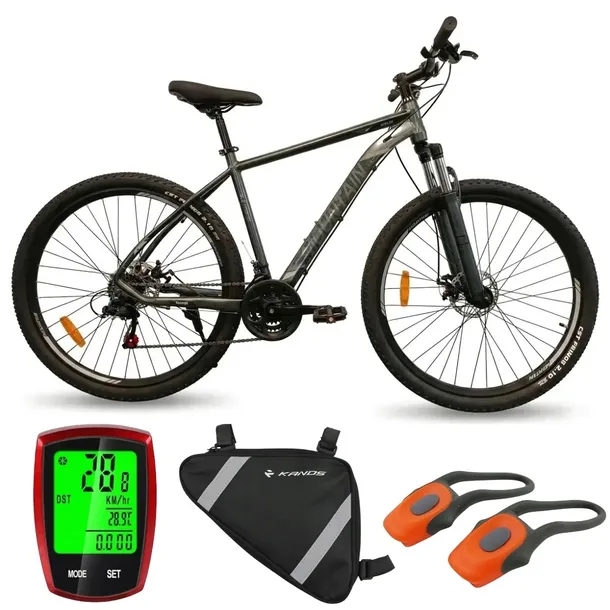 Rower Górski MTB 29" Rama 21" Aluminium Hamulce Tarczowe 180-195cm + GRATIS