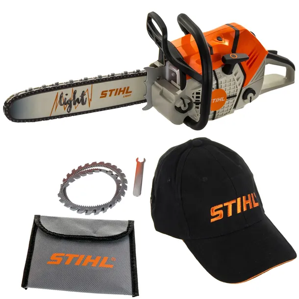 Piła Zabawka STIHL Pilarka dla dziecka + czapka