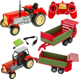 traktor-na-akumulator-zdalnie-sterowany-ciagnik-ursus-c-360-z-rozrzutnikiem