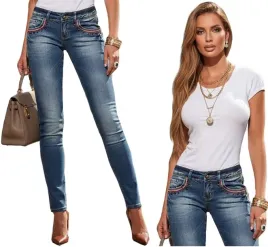 re419-lampasy-koraliki-spodnie-jeans-l-29