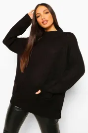 boohoo-czarny-sweter-polgolf-rozciecie-oqm-b20-s