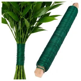drucik-florystyczny-druty-do-wiency-wiankow-kwiatow-zielony-malowany-06mm