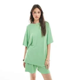 zielony-t-shirt-tekstura-nay-b10-s