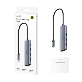 cudy-uh405-hub-5-in-1-usb-c-z-hdmi-4k