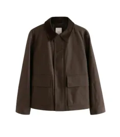 next-regular-fit-waxed-collar-light-jacket-xl