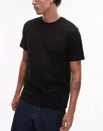 topman-czarna-koszula-krotki-rekaw-2y4-nj5-m