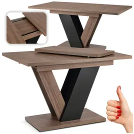 stol-rozkladany-kuchenny-do-salonu-jadalni-orzech-czarny-clark-120-160-cm