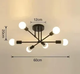 czarna-lampa-sufitowa-6-punktowa-e27-loft-retro