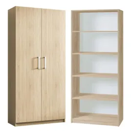 szafa-apen-75-cm-dab-sonoma-do-sypialni-przedpokoju-uchylna-5-polek-polki