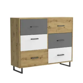 minimalistyczna-komoda-bari-6s-szuflad-wysokie-nogi-loft