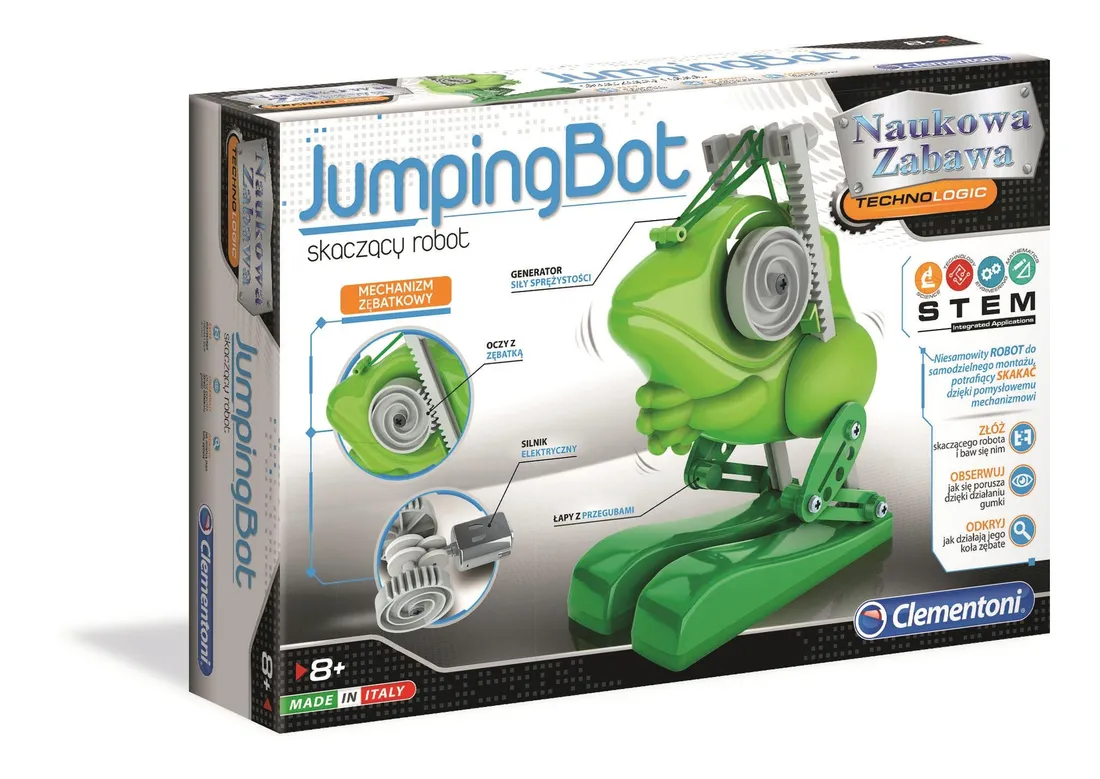do-zbudowania-clementoni-jumpingbot-stan-nowy