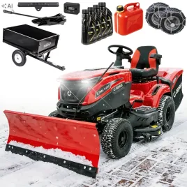traktor-kosiarka-z-koszem-300l-cedrus-c-trac-112hc-hydrostat-3w1-zestaw-xxl